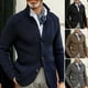 thumbnail image 5 of Suéter de moda europea y americana, suéter de punto de color sólido de manga larga informal para hombre, ropa de abrigo para hombre, 5 of 6