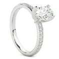thumbnail image 2 of Pompeii Certified 2 1/4Ct Oval Diamond Engagement Ring 14k Gold Lab Grown (G,VS2-SI1), 2 of 7