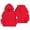 Red, variant on XUANTAOO Toddler Boys Girls Halloween Sweatshirt Cute cartoon style Long Sleeve Hooded Pullover Fashion Sweatshirt Boys Girls Sweatshirts Size 1-2 Years