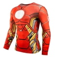thumbnail image 1 of Rashguard Gym Man Fitness Long Sleeve Compression Shirt Bat Spider Superhero Print Fashion Cloth For Running Training Exercise, 1 of 5