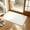 White, variant on Memory Foam Bath Mat Bathroom Rugs Toilet Soft Non Slip Mat Bathroom Bedroom Floor Shower Rug Decor Comfortable Water Absorbent Machine Washable Easier To Dry Floor Rug Mats,Area Rug