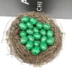 thumbnail image 2 of RKSTN easter decorations 20mm Crystal Mini Egges Agate Bird Egges Easter Egges 10PC, 2 of 2