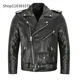 thumbnail image 2 of Chaqueta de cuero PU para hombre, abrigo ajustado a la moda, cuello vuelto, ropa de calle, 4XL, 2 of 5