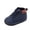 Z-Dark Blue, variant on Toddler Prewalker First Walking Shoes Solid Color Casual Leather Hard Bottom Baby Walking Sneakers with Mesh Leather Breathable Casual Outdoor Shoes for Spring Autumn Black 9-12 Months
