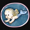 thumbnail image 2 of CafePress - Mermaid Blonde Maternity Dark T Shirt - Maternity Dark T-Shirt, 2 of 3