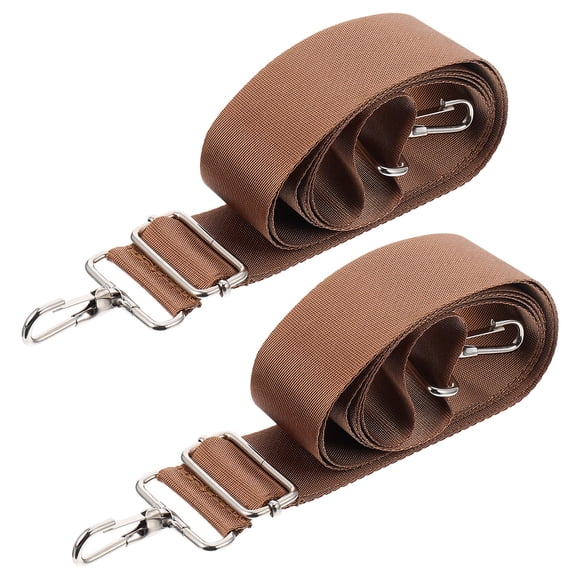 FOLOYORI 2Ud Correa De Nylon Marrón Para Con Clips Metálicos Fácil De Y Ajustable