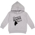 thumbnail image 2 of Inktastic Someone in Maine Loves Me Toddler Hoodie, 2 of 4