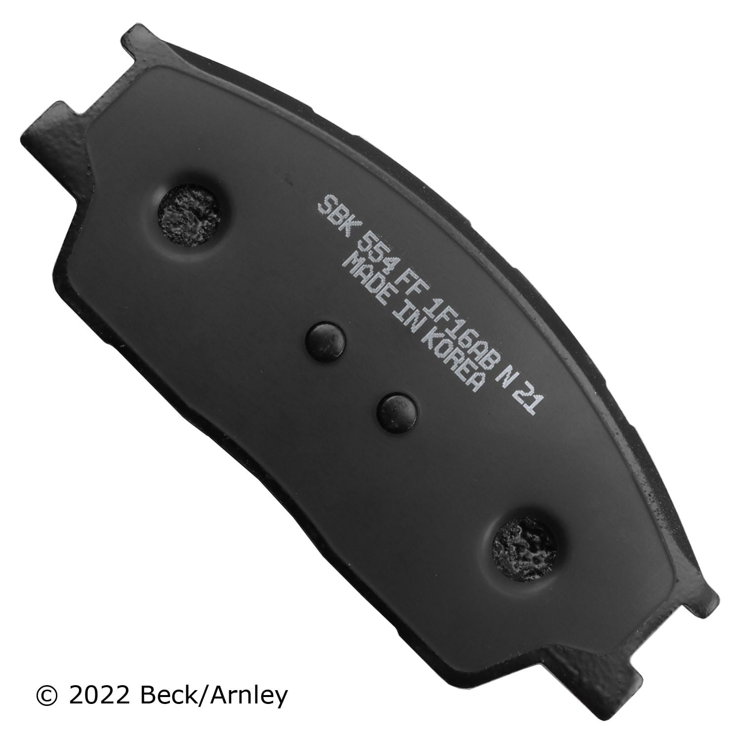 Beck/Arnley 0892127 Premium Brand Brake Pads
