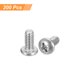 thumbnail image 3 of #8-32x3/8 Tornillos Máquina con Cabeza Plana (pan), Acero Inoxidable 304, Tornillo Acero Inoxidable 18-8, Conducir Phillips, Totalmente Roscado, Paquete de 200, 3 of 5