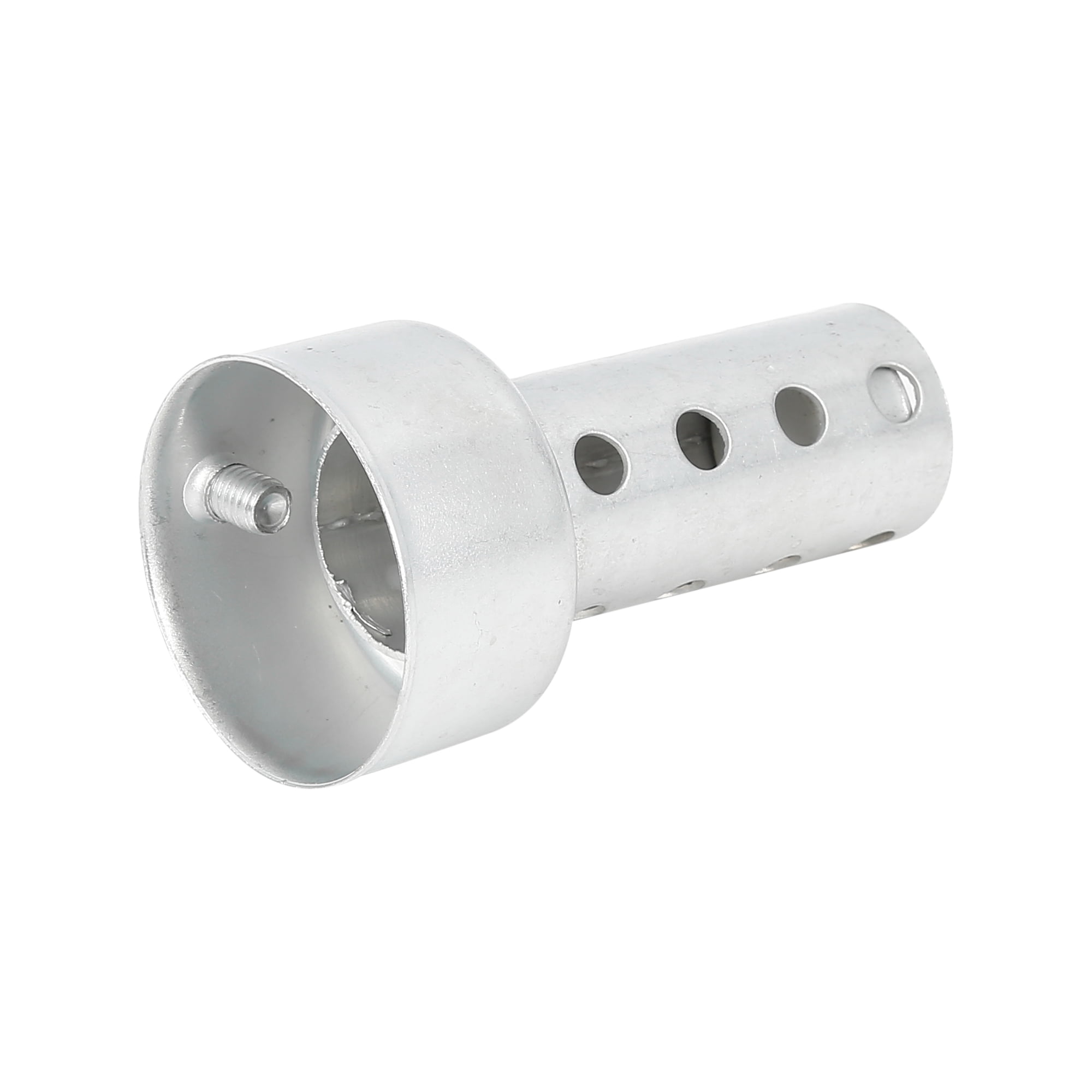 Unique Bargains 42mm Universal Exhaust Pipe Baffle Muffler Baffle for Motorbike Silver