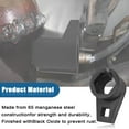 thumbnail image 6 of Automotive O2 Oxygen Sensor Socket Offset Wrench Remover Tool, 3/8-Inch Drive, 7/8-Inch (22mm), Wire Gate Accesses Sensor from Side, Preventing Damage to Wires, Universal for Most Models, 6 of 6