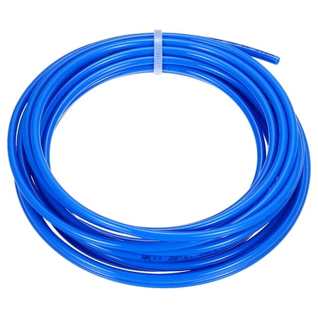 Uxcell Pneumatic Tubing  5/32" OD 16.4ft 4mm OD 2.5mm ID PU Air Line Pipe Tube,Blue
