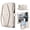 White, variant on Dteck Crossbody Wallet for iPhone 15 Plus with Detachable Magnetic Phone Case, Compatible with MagSafe, RFID Blocking PU Leather Flip Cover Wrist Strap Zipper Card Holder Slots,Rosegold