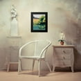 thumbnail image 4 of Boho Hue Studio 15x18 Black Modern Framed Museum Art Print Titled - Landscape Along a River, 4 of 5