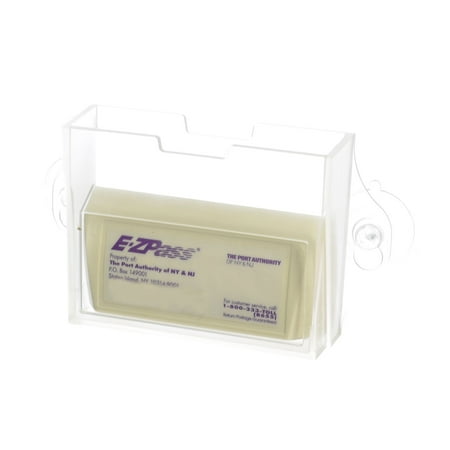 EZ Pass Toll Tag Holder Windshield Mount fits E-ZPass, i Pass & C Pass - (Best Ez Pass Holder)