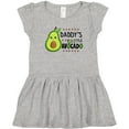 thumbnail image 3 of Inktastic Daddy's Little Avocado with Cute Baby Avocado Girls Toddler Dress, 3 of 5