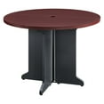 thumbnail image 4 of Ameriwood Home Pursuit Round Meeting Table in Cherry and Gray, 4 of 4