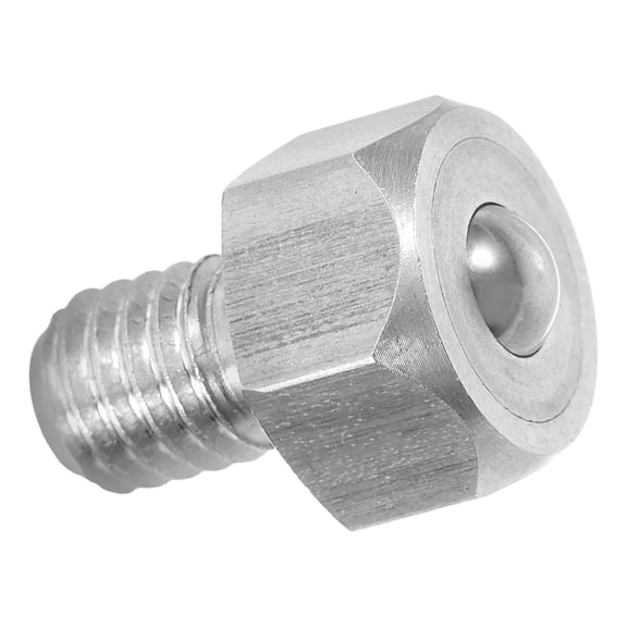 ELAYARD Durable Stainless Steel Ball Roller Screw Bolt with Precision Hexagonal Structure