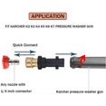 thumbnail image 3 of Adaptador para pistola de hidrolavadora con conexión rápida hembra de 1/4'' compatible con hidrolavadoras de la serie K K2, K3, K4, K5, K6 y K7., 3 of 4