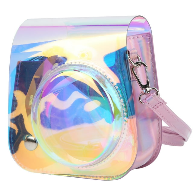 Camera Bag,PVC Camera Storage Case Bagfor Fujifilm Instax Camera Sling Bag Meticulously Designed