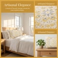 thumbnail image 5 of Unique Bargains 2 Pcs Cotton Cooling Envelope Closure Comfortable Pillowcase Yellow C, 5 of 5