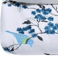 thumbnail image 3 of Blue and White Queen 100% Cotton 200 Thread Count Washable Duvet Cover Set, 3 of 5