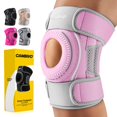 thumbnail image 1 of Rodillera CAMBIVO Elite Motion Series para mujer y hombre con estabilizadores laterales, rodillera rotuliana para desgarro de menisco, soporte para aliviar el dolor de rodilla, correr, baloncesto y ha, 1 of 5