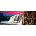 thumbnail image 2 of Noah Jigsaw Puzzle Sioux Falls City Spring Landscape at the Falls Park in Sioux Falls, South Dakota, USA, dramatic sunset cloudscape and water falling in the Big Sioux River panorama 2000 pieces, 2 of 2