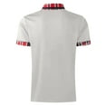thumbnail image 3 of Njoeus Mens Undershirts Men's Tee-Shirts Men's Color Block Short Sleeve Dress Shirt Button Slim Fits Work Office Business T-Shirt Casual Golfs Shirt M-3Xl Summer Tops for Men 2024, 3 of 4