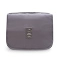 thumbnail image 1 of Colgante Bolso de aseo Oxford Paño Cosmético Organizador de gran capacidad con gancho Bolsas de almacenamiento de bolsa plegable Gray seitruly HA010962-01, 1 of 7