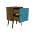 thumbnail image 4 of Liberty Mid-Century Modern Nightstand 2.0 with 2 Full Extension Drawers with Solid Wood Legs, 4 of 7