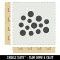 thumbnail image 2 of Polka Dots Speckle DIY Cookie Wall Craft Stencil - 4.5 Inch, 2 of 5