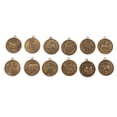 thumbnail image 2 of 2x12 Unids / Set Signos Del Zodiaco Chino Animales Moneda Colgante Feng Shui Amuleto Encantos SM SunniMix Moneda del zodiaco chino, 2 of 7