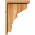 thumbnail image 3 of 8"W x 10"D x 14"H Monterey Rough Sawn Corbel w/Backplate, Western Red Cedar, 3 of 9