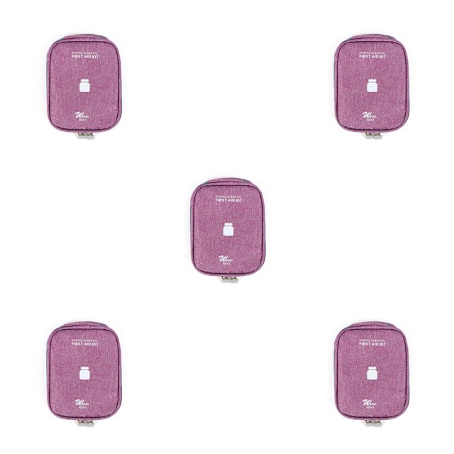 Moyic Kit de emergencia Organizador Cremallera Bolsa de almacenamiento vacía Clasificación A prueba de polvo Herramientas de supervivencia Type2 NO2