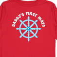 thumbnail image 4 of Inktastic Daddy's First Mate Sailing Nautical Boys Long Sleeve Toddler T-Shirt, 4 of 5