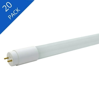 case of 20) GE 34283 - LED14ET8/G/4/830 LED T8, 48 inch Tube Light Bulb for  Replacing T8 Fluorescent, plug and play, easy installation, Integrated LED  tubes 