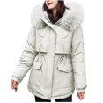 thumbnail image 2 of Puntoco Abrigo Mujer Abrigo De Invierno Acolchado Largo Abrigo De Invierno Acolchado Abrigo De Moda Liquidación Puntoco Puntoco-1, 2 of 5