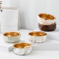 thumbnail image 3 of Yuungoou small Cigar Ashtrays For Men, Outside Ashtrays For Cigarettes For Patio, Ceramic Cool Ashtrays Ceramic Indoor Decorations-T-11.5x11.5x5cm, 3 of 6