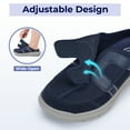 thumbnail image 3 of FitVille Men's Wide Toe Box Diabetic Slipper with Arch Support Comfortable Slipper for Men, 3 of 6