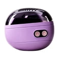 thumbnail image 2 of 2-in-1 Smart Electric Nail Clipper & Polisher, Rechargeable Automatic Nail Clipper, Automatic Nail Trimmer with Debris Container and LED Light, Nail Grinder for Adults and Seniors, Purple, 1PCS, 2 of 7