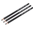 thumbnail image 1 of Art Drawing Pencils, 3 Pieces Black Pencil Set Versatile Use Wear Resistance  for Sketching Shading Marking, 1 of 7
