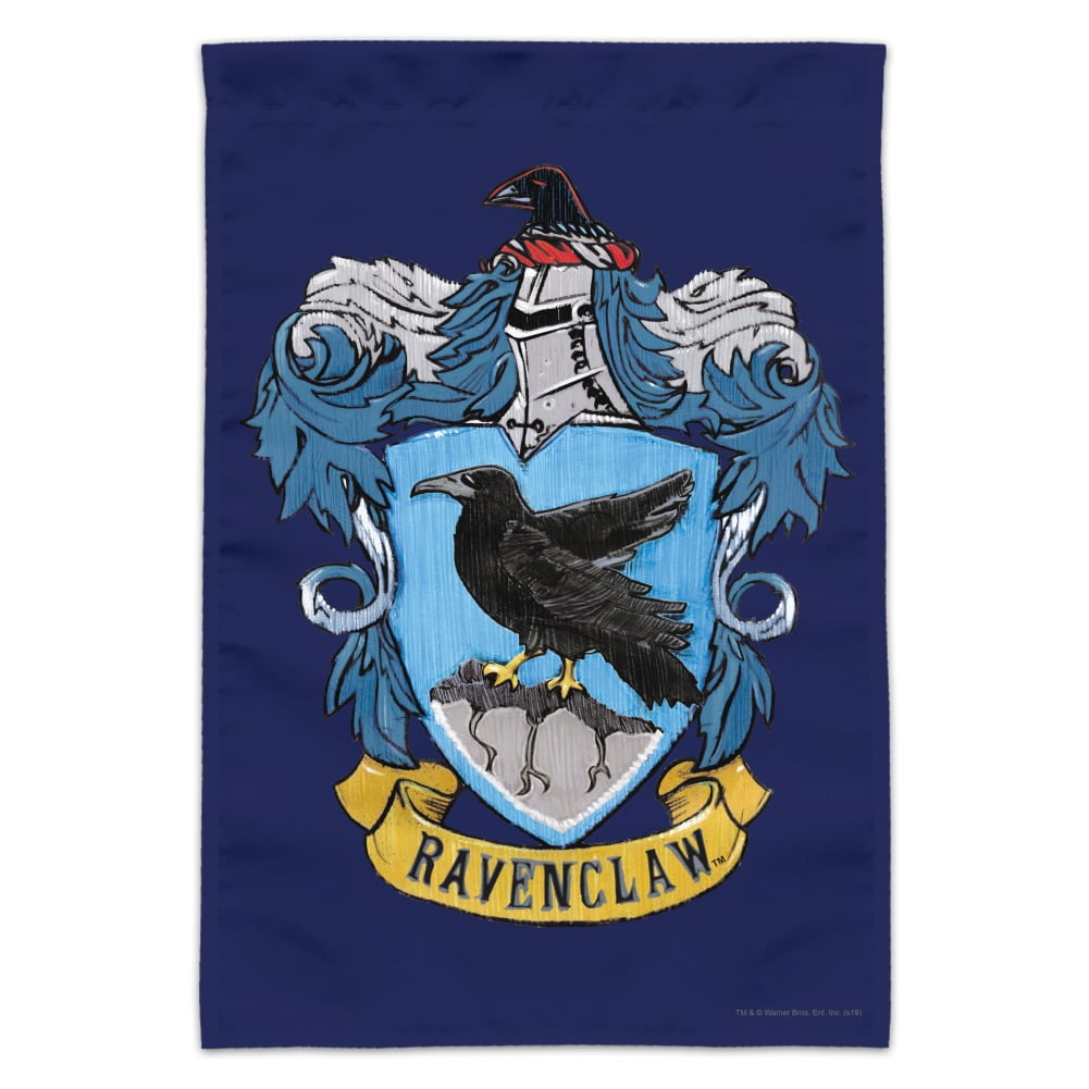 Harry Potter Ravenclaw Painted Crest Garden Yard Flag