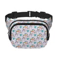 thumbnail image 1 of Disketp Unicorn DoingYoga Riñonera de Doble Capa, Bolsa de Cintura Ajustable para Viajes, Correr y Senderismo, Riñonera Ligera para Hombre y Mujer, 1 of 9