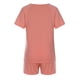 thumbnail image 5 of Puntoco moda mujer Casual sólido corto manga botón tops ropa de dormir pantalones cortos conjuntos de ropa de dormir liquidación Puntoco Puntoco-389, 5 of 5