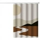 thumbnail image 5 of Cortina de ducha 180 x 200 cm Vevor Poliéster Impermeable 12 ganchos, 5 of 5