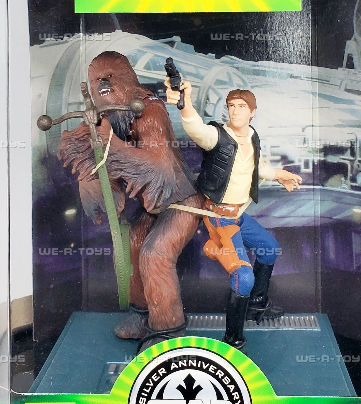 Star Wars 25th Anniversary Han Solo & Chewbacca Death Star Escape
