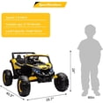 thumbnail image 5 of Soonbuy 24V Battery Powered Ride on Car, with Remote, Spring Suspension, 5 of 5
