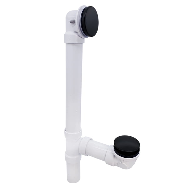 Conjunto para desagües y desagües de baño Westbrass 493244H-62, negro mate