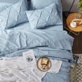 thumbnail image 2 of Juego de edredón Bedsure Queen, azul claro, 7 piezas, regalo de Navidad, 2 of 9